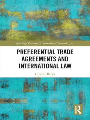 cover image of Preferential Trade Agreements and International Law